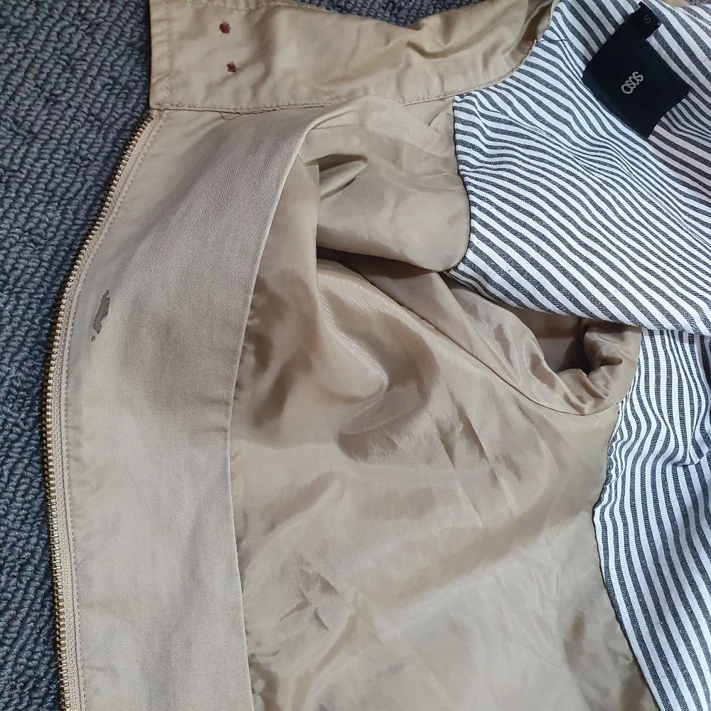 Asos bomber jacket size S beige - Picture 7 of 7
